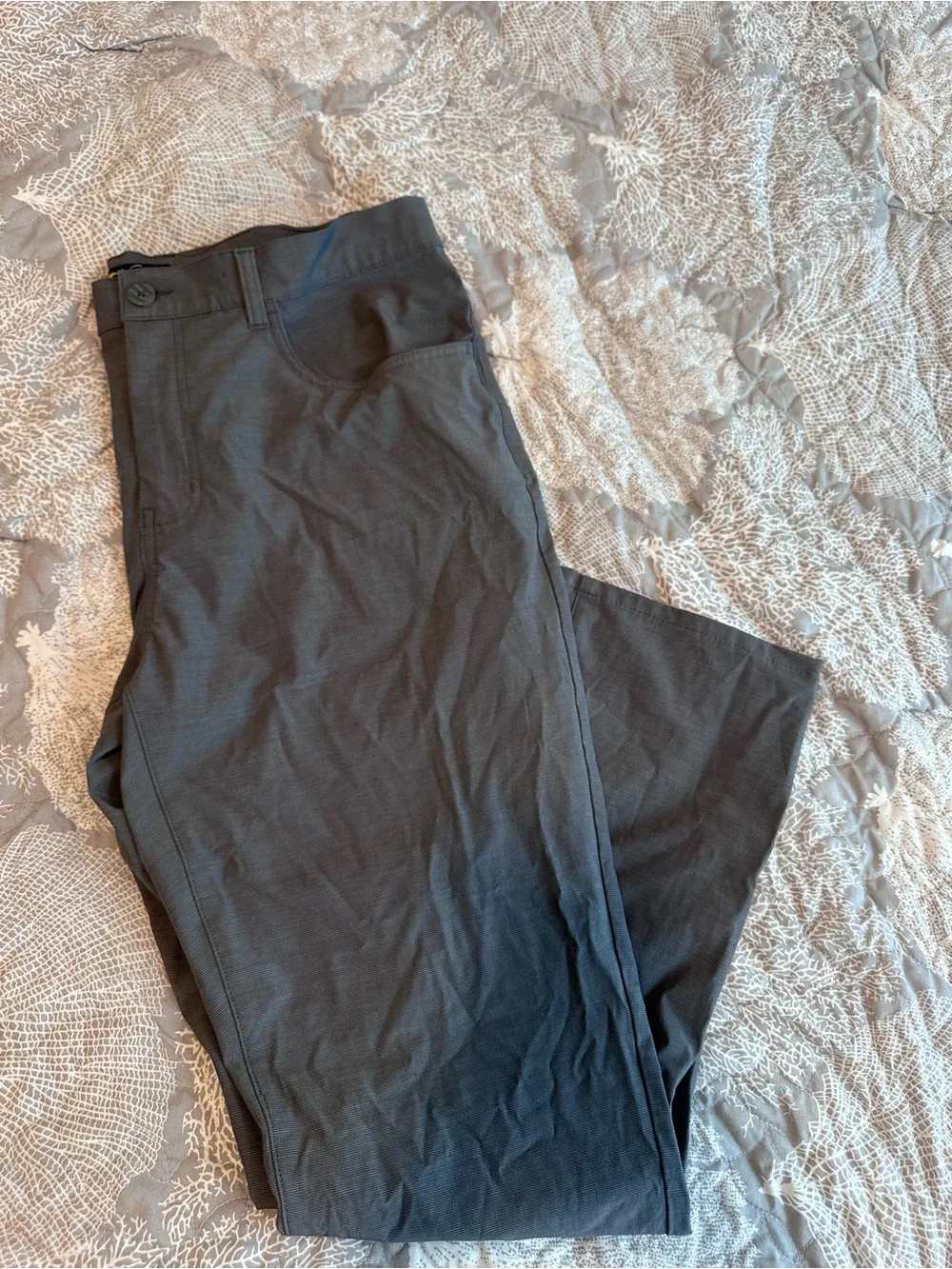 Men's Straight-Leg golf Chinos in Charcoal Gray jack Nicklaus